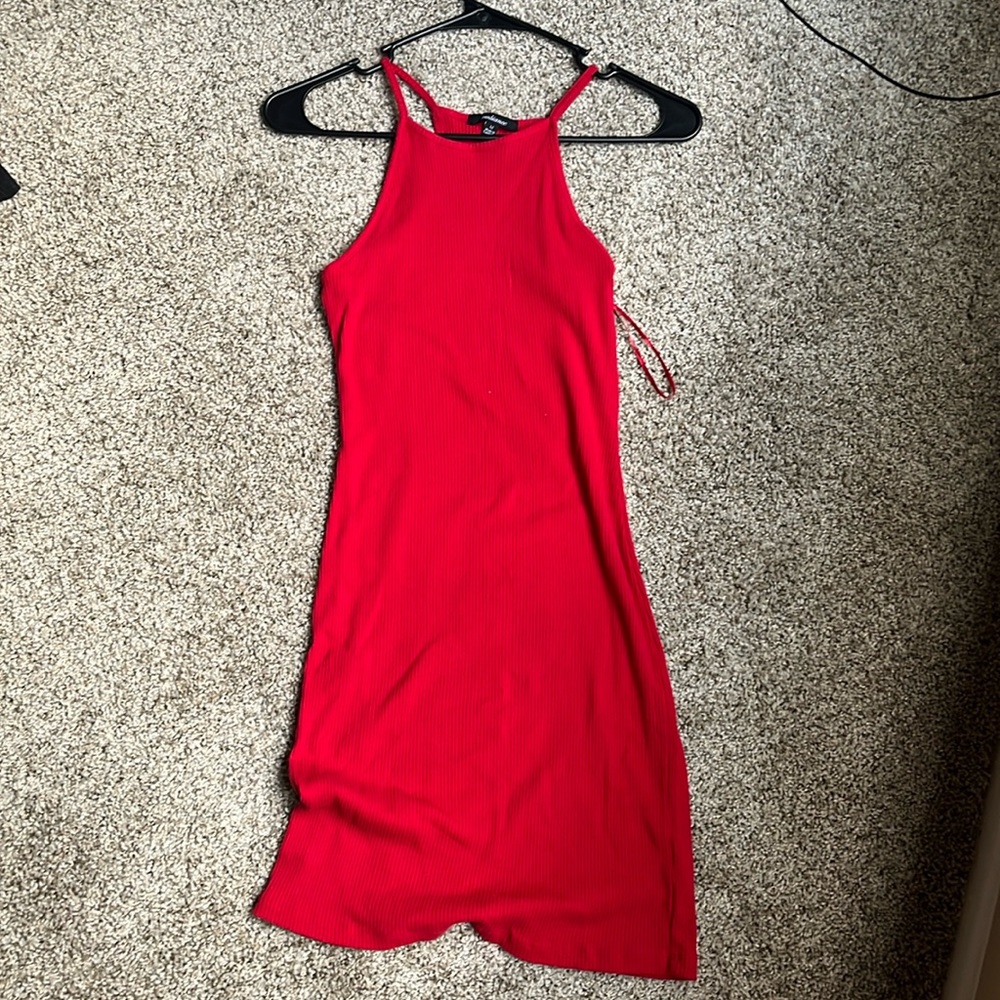 Red dress